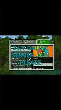 MINECRAFT GEYSER SMP 24/7 ONLINE SERVER JOIN THIS SERVER