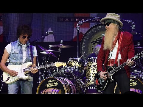 ZZ Top Live 2022 🡆 Rough Boy ⬘ Jeff Beck 🡄 Sept 25 ⬘ The Woodlands, TX