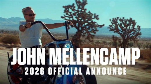 John Mellencamp Dancing Words Tour The Greatest Hits | 2026 Official Announce | Michael Joubert