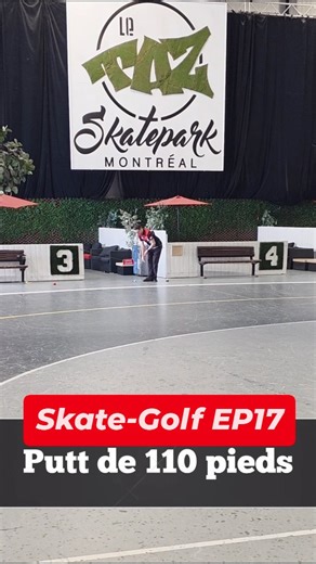 Défi Skate-Golf 17 ⛳️ Un putt de 110 pieds! #putt #minigolf #golf #putting #trick Je propose actuellement du coaching de mini-golf à Ste-Julie. Si ça t'intéresse, commente puis va sur https://linktr.ee/flcroteau et scroll jusqu'au dernier lien pour accéder aux documents. 📽 @le_taz 👤 @spiderman_montreal | Francis Levine-Croteau