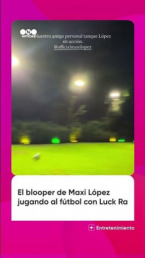 Maxi showed all his quality but now he has to ask the neighbor for the ball