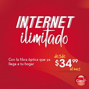 Con la poderosa fibra óptica de Claro ¡todo se puede! Aprovecha más velocidad de Upload sin costo adicional. Suscríbete hoy. | Claro PR