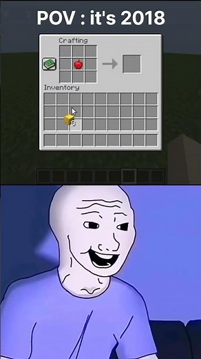 I Played 2018 Minecraft in 2025.. 😭 (you'll cry from nostalgia)#MinecraftNostalgia