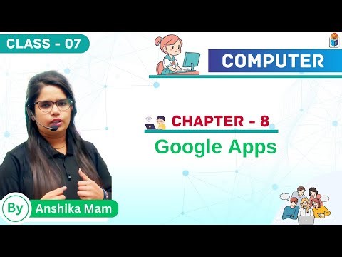 Google Apps | Chapter 1 | Computer | Class - 8 | By - Anshika Mam | Jagriti Publication |
