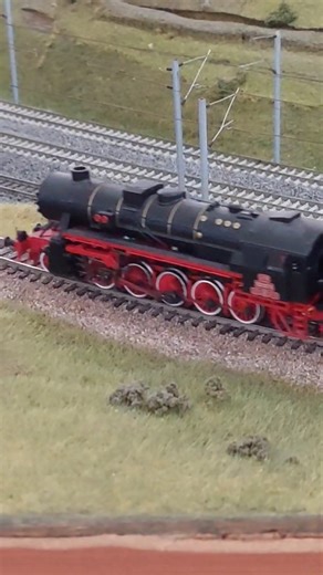 CFR class 150 pulling a military train at the CFR museum