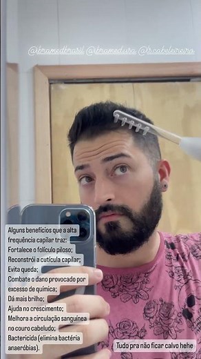 Terapia capilar - Alta Frequência Ibramed