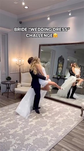 19K views · 86 reactions | None of the dresses were harmed during the filming of this video Store: @lovellabridal Stylist: @weddingfashionexpert Husband & Wife: @pashapashkov @daniellakaragach #wedding #weddingdress #firstdance #weddingseason #weddinginspiration #weddinginspo #bride #groom | WeddingDance.net | Facebook