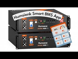 Humsienk Battery App - Connect and Monitor With Phone
