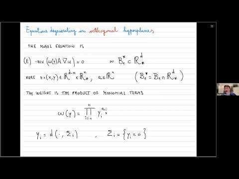 VAP70: "Regularity for elliptic equations with monomial weights"