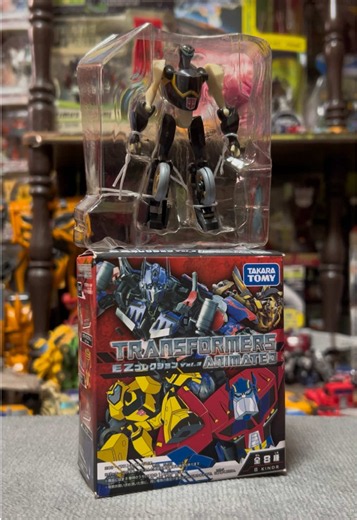 Transformers Animated EZ Collection “Prowl” 📦 #shorts #reels #transformers #toys #joshcollector