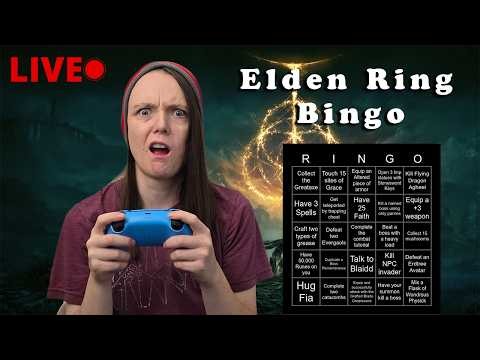 He challenged me to a Elden Ring Bingo race!