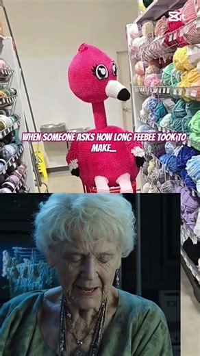 My crochet flamingo took FOREVER!