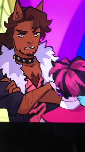 Male draculaura and Clawdeen part 3 👀 #monsterhigh #clawdeen #draculaura #animatic #comic