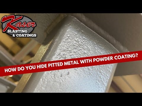 How Do You Hide Pitted Metal with Powder Coating?
