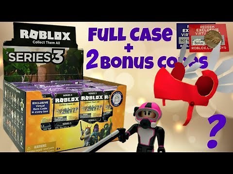 Roblox Celebrity Series 3 Purple Mystery Boxes & Code items