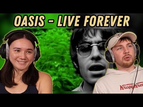 Oasis - Live Forever REACTION