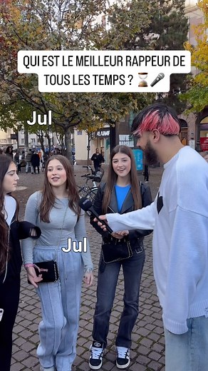 Benjamin Klein | Pour vous c’est qui le meilleur rappeur all time ? 🎤⌛️ | Instagram