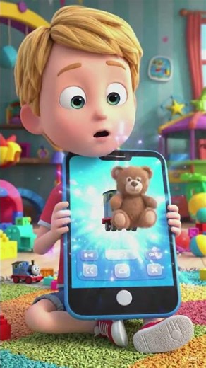 Cartoon Magic Phone Endless Toy Surprise
