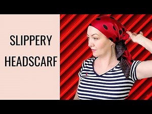 Headscarf Secrets: How do I stop my head scarf from slipping