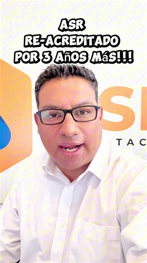Acreditados por 3 años más !!!#asrcapacitacion
