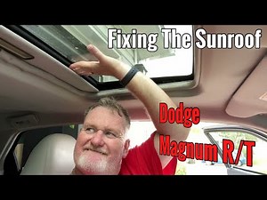 Fixing The Sunroof On The Dodge Magnum RT (Magnum Repairs)