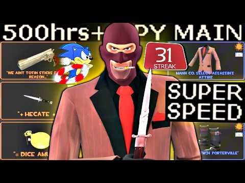 Meet the 500+ Hour Spy Main🔸TF2 Gameplay