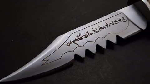 Supernatural Ruby's Knife Replica: Stag Antler Handle, Leather Sheath - Etsy