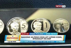 13K views · 161 reactions | Bagong P20 coin at P5 coin, ipinasilip ng BSP | Balitanghali | Facebook