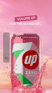 Try new 7UP Pink Lemonade. The perfect drink for summ-aaaaah | 7UP