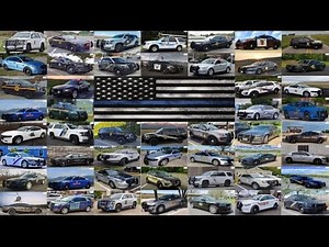 All State Troopers cars in United States Of America
