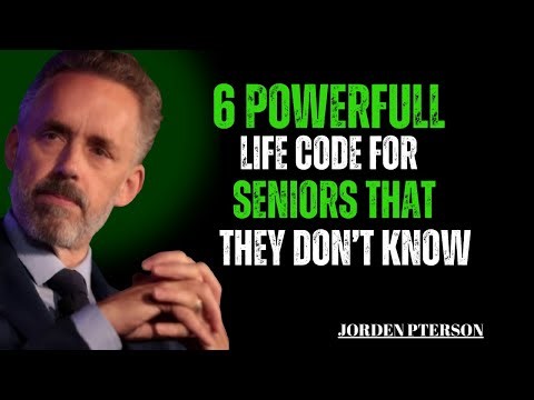 6 Powerful Life Codes for Seniors That They Don’t Know || JORDAN PETERSON #motivationalspeech