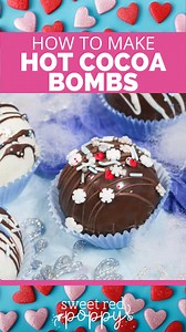 140K views · 97 reactions | Ideal for crafting a delightful cup of hot chocolate! Simply pour steaming milk over the top to watch the chocolate melt and release the rich cocoa and marshmallows. Whether it's a unique gift for a coworker, a fun family night, or a personal indulgence, these hot cocoa bombs are guaranteed to impress. | Sweet Red Poppy | Facebook