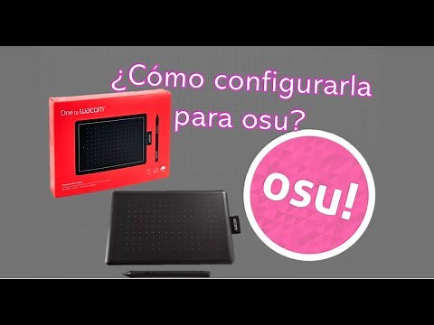 Cómo configurar una tableta gráfica Wacom CTL-472 para osu! (y otros programas)