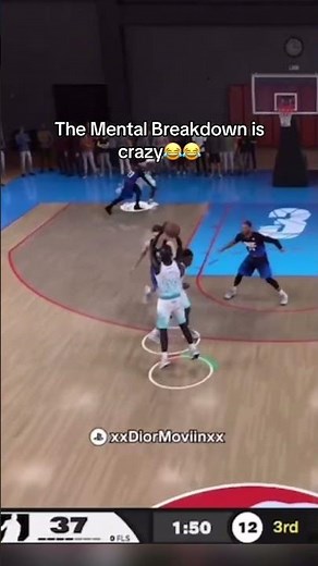 The X button does not exist … #basketball #hoops #nba #nba2k #shorts