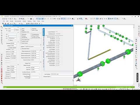CAESAR-2 PIPING MODEL-PSV REACTION FORCE CALC, ASME B 31.8 ,UNDERGROUND/BURIED PIPING,PART 3