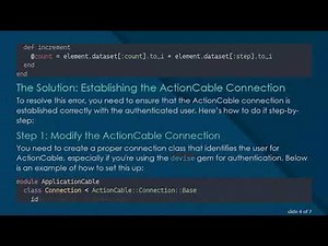 Resolving the ActionCable Connection is Not Open Error with Rails 6