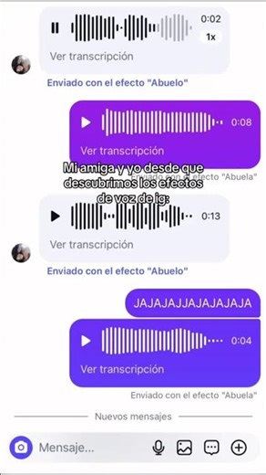 Cómo activar los FILTROS de CAMBIO de VOZ en Instagram