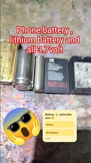 🤯Phone Battery Reality 😳 3.7V Cell Review #viral #battery #trending #nk #shortvideo #shortsfeed