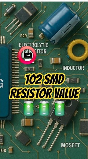 102 #SMD #Resistor #value #shors