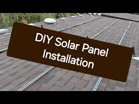 Solar Panel Rooftop Install: Mounting, Wiring, and Combining Arrays in 2024.
