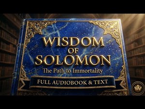 The Wisdom of Solomon - Immortality & The Spirit of Wisdom | KJV Apocrypha
