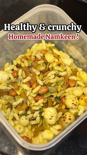 10 Minute mein Healthy Namkeen ✨( Homemmade High protein Snack )#healthysnacks #healthyrecipes
