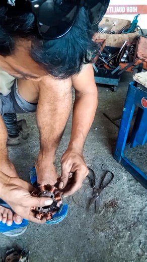 1K views | Rewinding stator coils 﫰勺 #reducereuserecycle #Rewind #stator #remedies #mechaniclife | Mechanismo TV. | Facebook