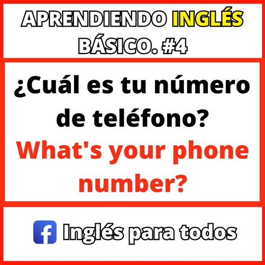 45K views · 3.5K reactions | Aprendiendo Inglés Básico | Parte 4 | | Inglés para todos FB | Facebook