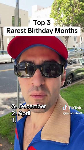 Top 3 Rarest Birthday Months Revealed