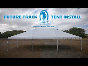 Future Track Keder Frame Tent Installation