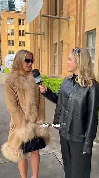 Chatting trends at Australian Fashion Week