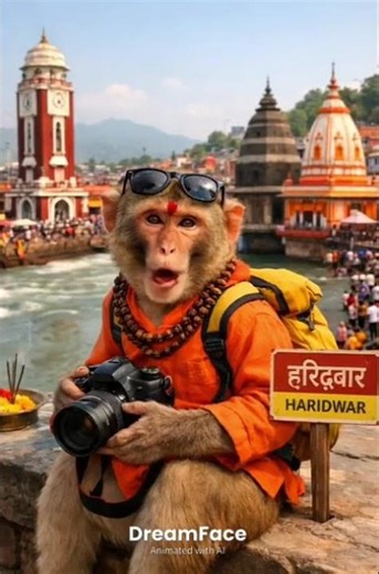 hello dosto my mankey blogger aaj hum aaye ho haridwar gumne.... 🐒🐒