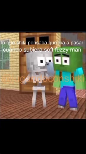 lo shiki pensaba que pasaria cuando subiera soft fuzzy man - momazos shiki shorts 2 #flipaclip #meme