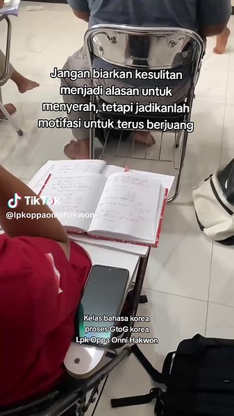 Telah di buka pendaftaran siswa baru Kelas Bahasa korea Selatan Program Resmi pemerintah Kerja ke Korea Selatan Skema G2G🇰🇷🇲🇨 LPK OPPA ONNI HAKWON KEDIRI Biaya pendidikan Garansi Belajar sampai Pintar Dan Lulus Test Rp 3.000.000 Fasilitas Kelas full AC. Asrama putra/i fasilitas GRATIS Gratis pra medical. Gratis Test buta warna Gratis Modul lengkap Gratis Seragam. Gratis Fasilitas TAB Advan UBT Lulus Sending GRATIS TANPA BIAYA No money T.you Biaya keberangkatan kami Bantu 100% Plus uang saku